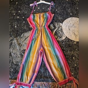 COPY - Vintage 1970/80s rainbow jumpsuit
